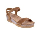 Sandalias Panama Jack zapatos Mujer modelo Capri B12 Beige 
