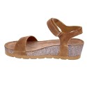 Sandalias Panama Jack zapatos Mujer modelo Capri B12 Beige 