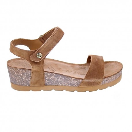 Sandalias Panama Jack zapatos Mujer modelo Capri B12 Beige 