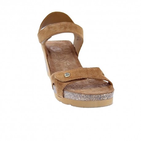 Sandalias Panama Jack zapatos Mujer modelo Vila B3 Beige 