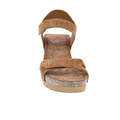 Sandalias Panama Jack zapatos Mujer modelo Vila B3 Beige 