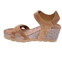 Sandalias Panama Jack zapatos Mujer modelo Vila B3 Beige 