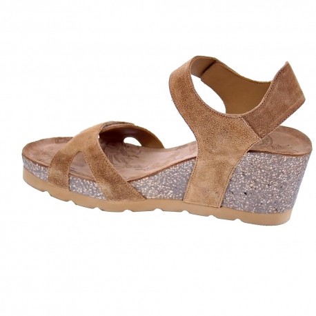 Sandalias Panama Jack zapatos Mujer modelo Vila B3 Beige 
