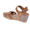 Sandalias Panama Jack zapatos Mujer modelo Vila B3 Beige 