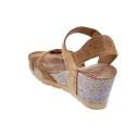Sandalias Panama Jack zapatos Mujer modelo Vila B3 Beige 