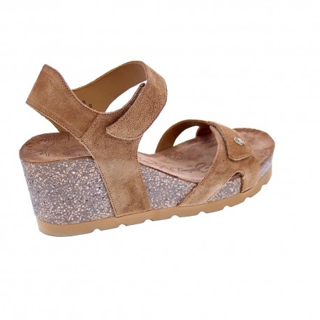 Sandalias Panama Jack zapatos Mujer modelo Vila B3 Beige 