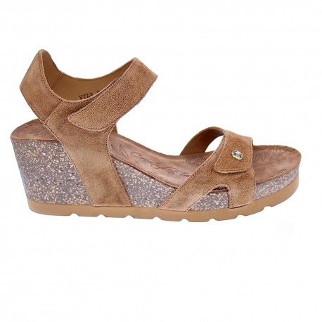 Sandalias Panama Jack zapatos Mujer modelo Vila B3 Beige 