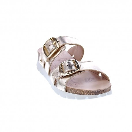 Sandalias Panama Jack zapatos Mujer modelo Shirley B10 Oro 
