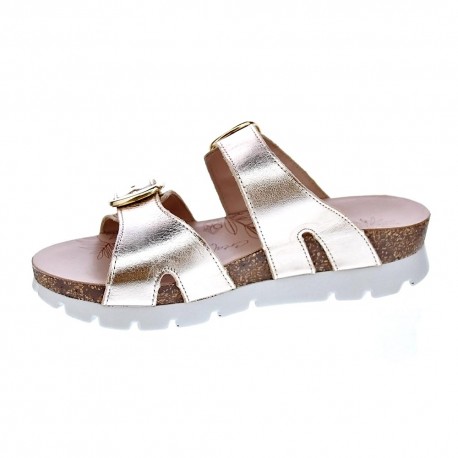 Sandalias Panama Jack zapatos Mujer modelo Shirley B10 Oro 