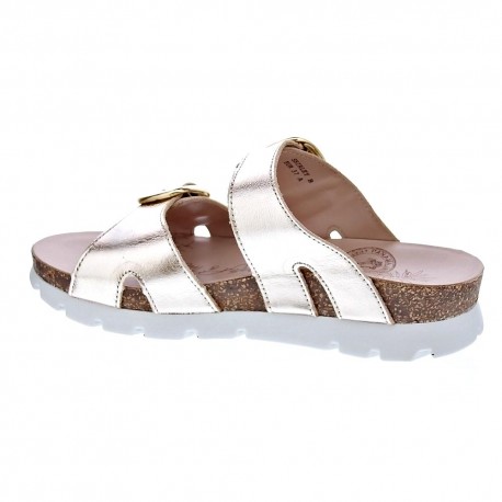Sandalias Panama Jack zapatos Mujer modelo Shirley B10 Oro 