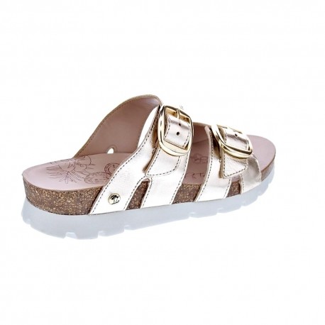 Sandalias Panama Jack zapatos Mujer modelo Shirley B10 Oro 