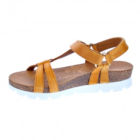 Sandalias Panama Jack zapatos Mujer modelo Sally Basics B8 Amarillo 