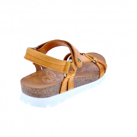 Sandalias Panama Jack zapatos Mujer modelo Sally Basics B8 Amarillo 