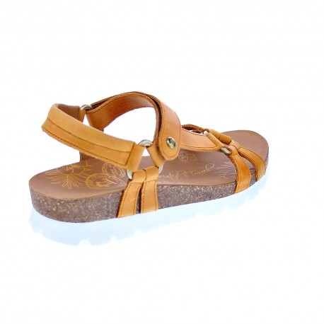 Sandalias Panama Jack zapatos Mujer modelo Sally Basics B8 Amarillo 