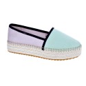 Mocasines Tommy Hilfiger zapatos Mujer modelo Flatform Espadrille Blanco 