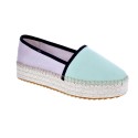 Mocasines Tommy Hilfiger zapatos Mujer modelo Flatform Espadrille Blanco 