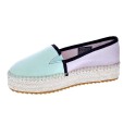 Mocasines Tommy Hilfiger zapatos Mujer modelo Flatform Espadrille Blanco 