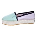 Mocasines Tommy Hilfiger zapatos Mujer modelo Flatform Espadrille Blanco 