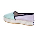 Mocasines Tommy Hilfiger zapatos Mujer modelo Flatform Espadrille Blanco 