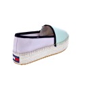 Mocasines Tommy Hilfiger zapatos Mujer modelo Flatform Espadrille Blanco 