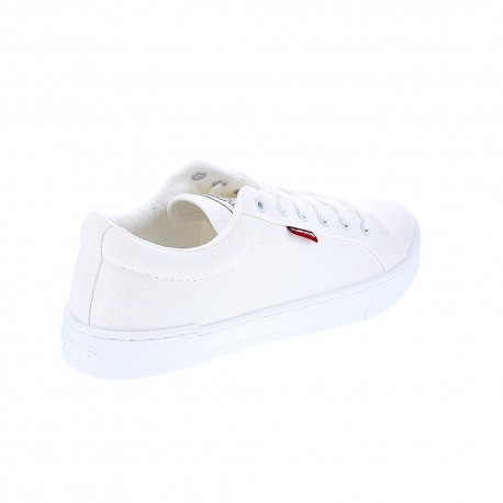 Zapatillas Levis zapatos Mujer modelo Malibu Blanco 