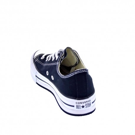 Zapatillas Converse zapatos Mujer modelo Chuck Taylor All Star Plataforma Negro Cordón