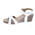 Sandalias Panama Jack zapatos Mujer modelo Julia Basics B17 Blanco 