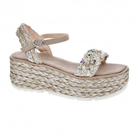 Sandalias Alma en Pena zapatos Mujer modelo V22BL1061 Beige 