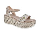 Sandalias Alma en Pena zapatos Mujer modelo V22BL1061 Beige 