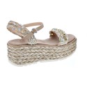 Sandalias Alma en Pena zapatos Mujer modelo V22BL1061 Beige 