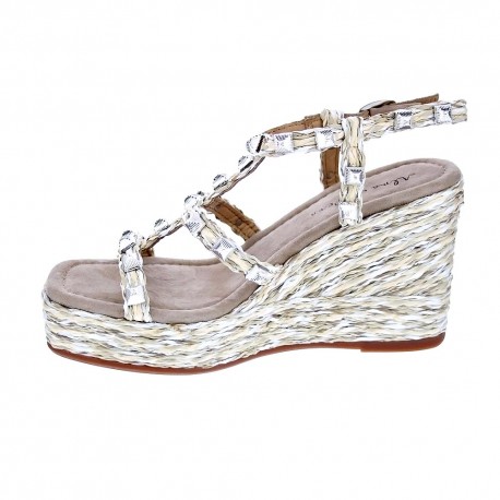 Sandalias Alma en Pena zapatos Mujer modelo V22257 Beige 