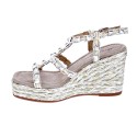 Sandalias Alma en Pena zapatos Mujer modelo V22257 Beige 