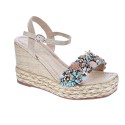 Sandalias Alma en Pena zapatos Mujer modelo V22271 Beige 