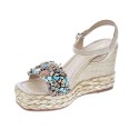 Sandalias Alma en Pena zapatos Mujer modelo V22271 Beige 