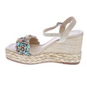 Sandalias Alma en Pena zapatos Mujer modelo V22271 Beige 