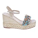 Sandalias Alma en Pena zapatos Mujer modelo V22271 Beige 