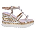 Sandalias Alma en Pena zapatos Mujer modelo V22206 Beige 