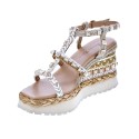 Sandalias Alma en Pena zapatos Mujer modelo V22206 Beige 