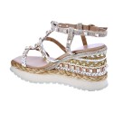 Sandalias Alma en Pena zapatos Mujer modelo V22206 Beige 