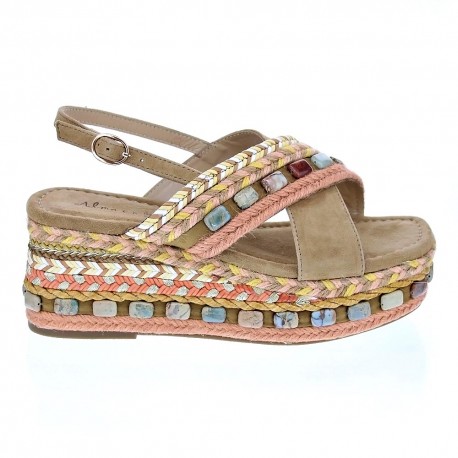 Sandalias Alma en Pena zapatos Mujer modelo V22191 Beige 