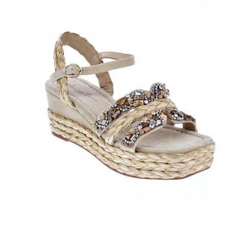 Sandalias Alma en Pena zapatos Mujer modelo V22316 Beige 
