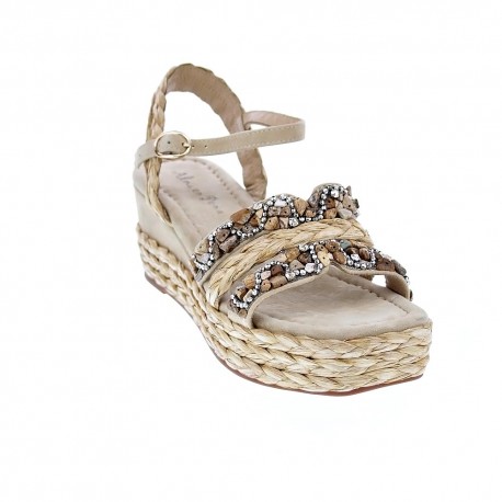 Sandalias Alma en Pena zapatos Mujer modelo V22316 Beige 