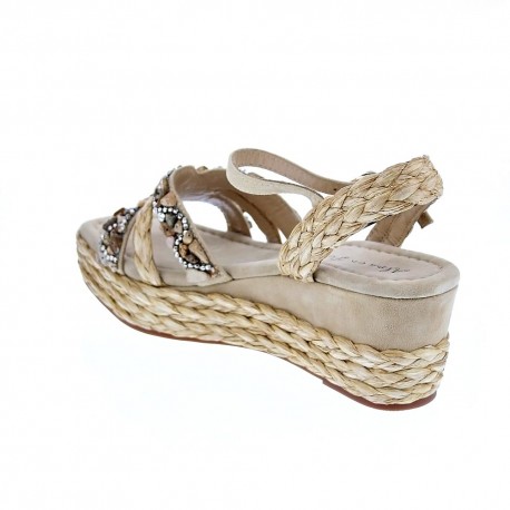 Sandalias Alma en Pena zapatos Mujer modelo V22316 Beige 