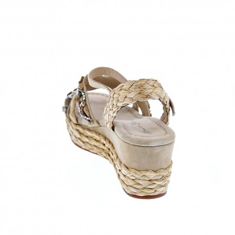 Sandalias Alma en Pena zapatos Mujer modelo V22316 Beige 