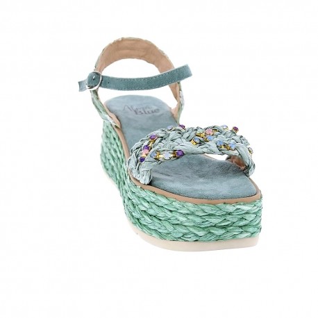 Sandalias Alma en Pena zapatos Mujer modelo V22BL1061 Verde 