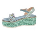 Sandalias Alma en Pena zapatos Mujer modelo V22BL1061 Verde 
