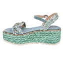 Sandalias Alma en Pena zapatos Mujer modelo V22BL1061 Verde 