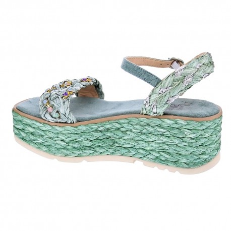 Sandalias Alma en Pena zapatos Mujer modelo V22BL1061 Verde 