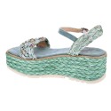 Sandalias Alma en Pena zapatos Mujer modelo V22BL1061 Verde 