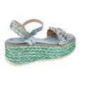 Sandalias Alma en Pena zapatos Mujer modelo V22BL1061 Verde 